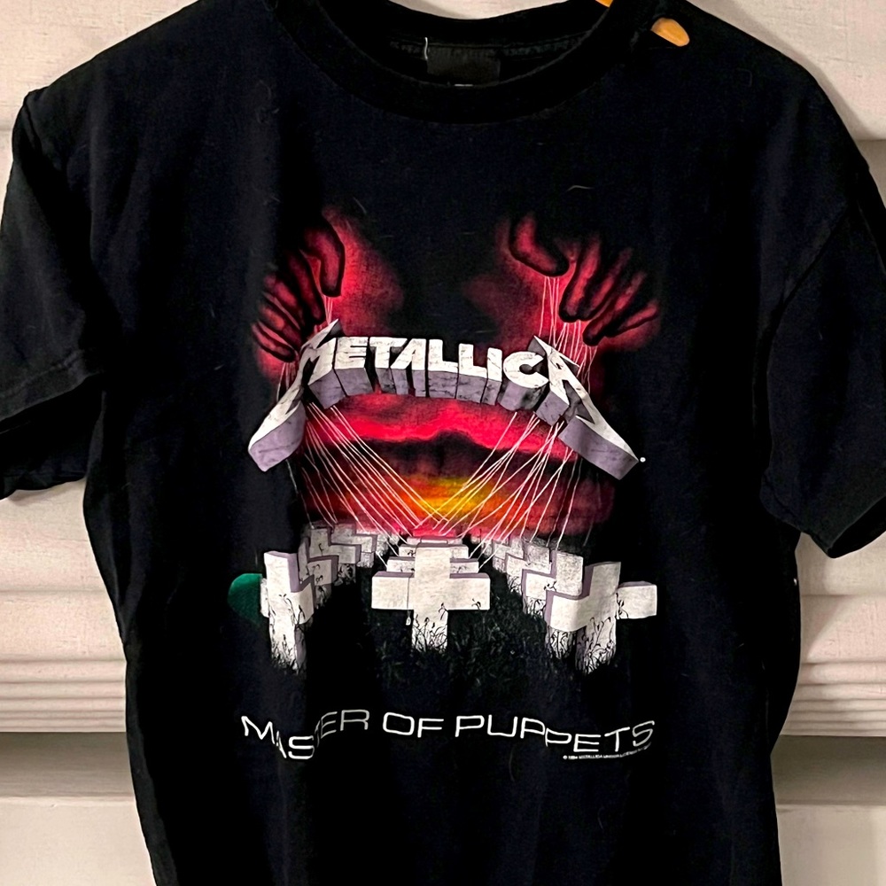 Vintage Metallica Master of Puppets shirt